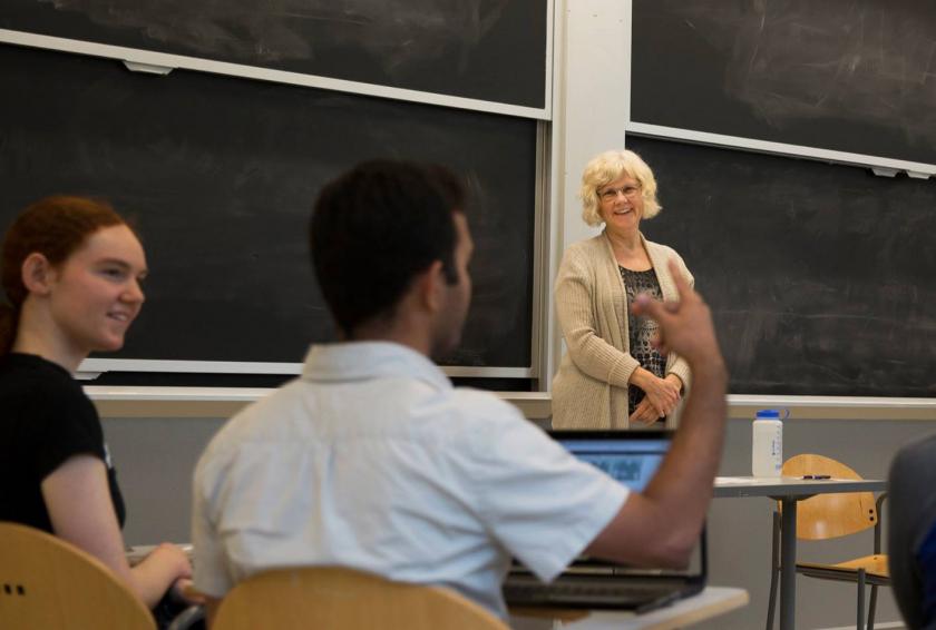 classroom scene